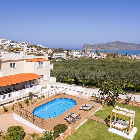 Casa De Philippe With Unique Seaview 2' From Beach Agia  ภายนอก รูปภาพ