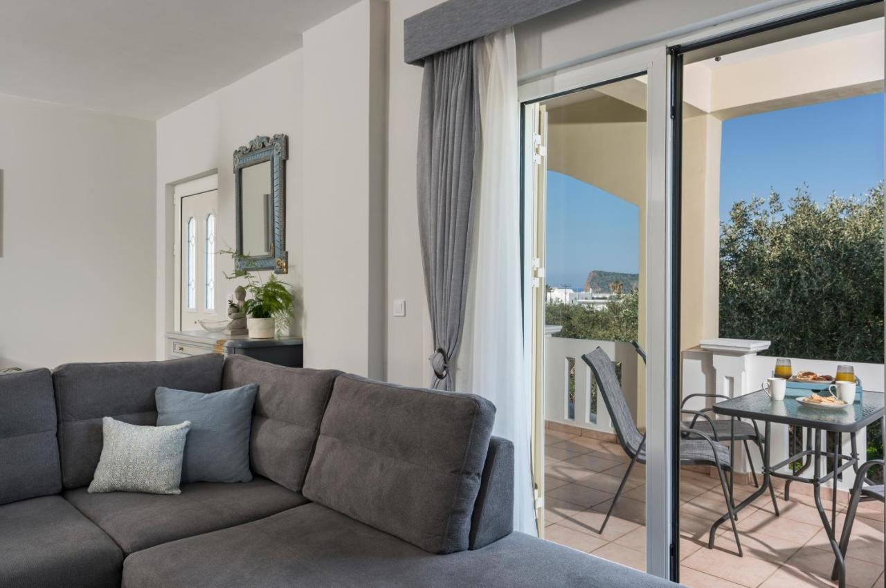 Casa De Philippe With Unique Seaview 2' From Beach Agia  ภายนอก รูปภาพ